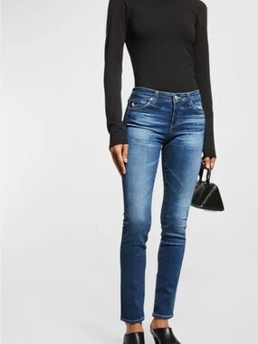NWT AG Jeans Prima Mid- Rise Cigarette Jeans Size 28